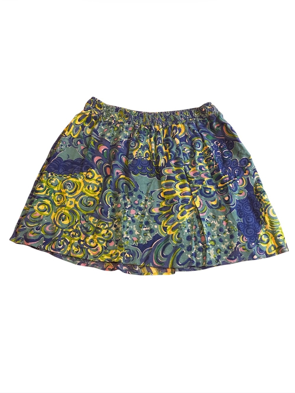 Lilly Pulitzer Amber Skirt in Lilly's Lagoon Print – Size XS
